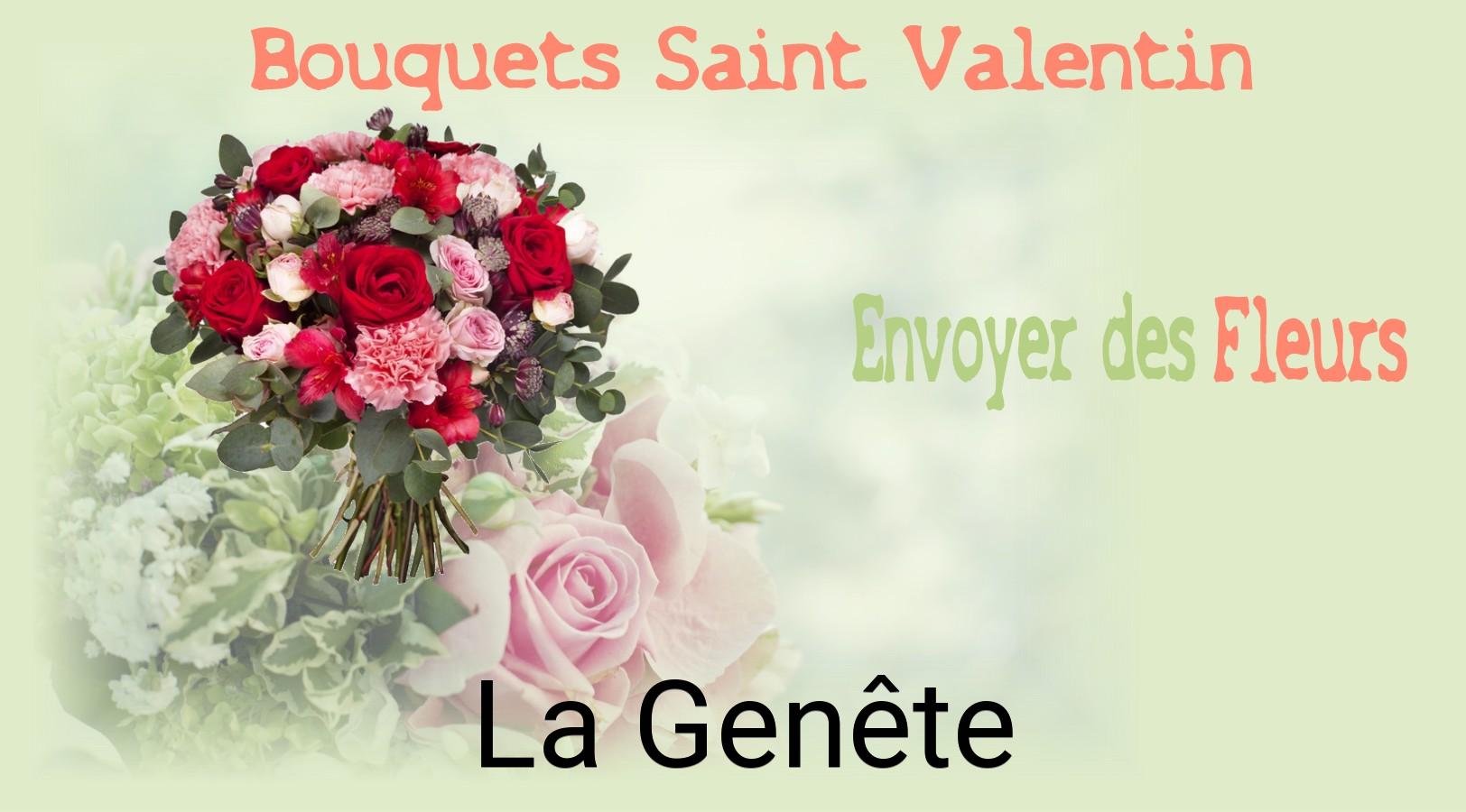 Roses de Saint-Valentin livrées à La Genête